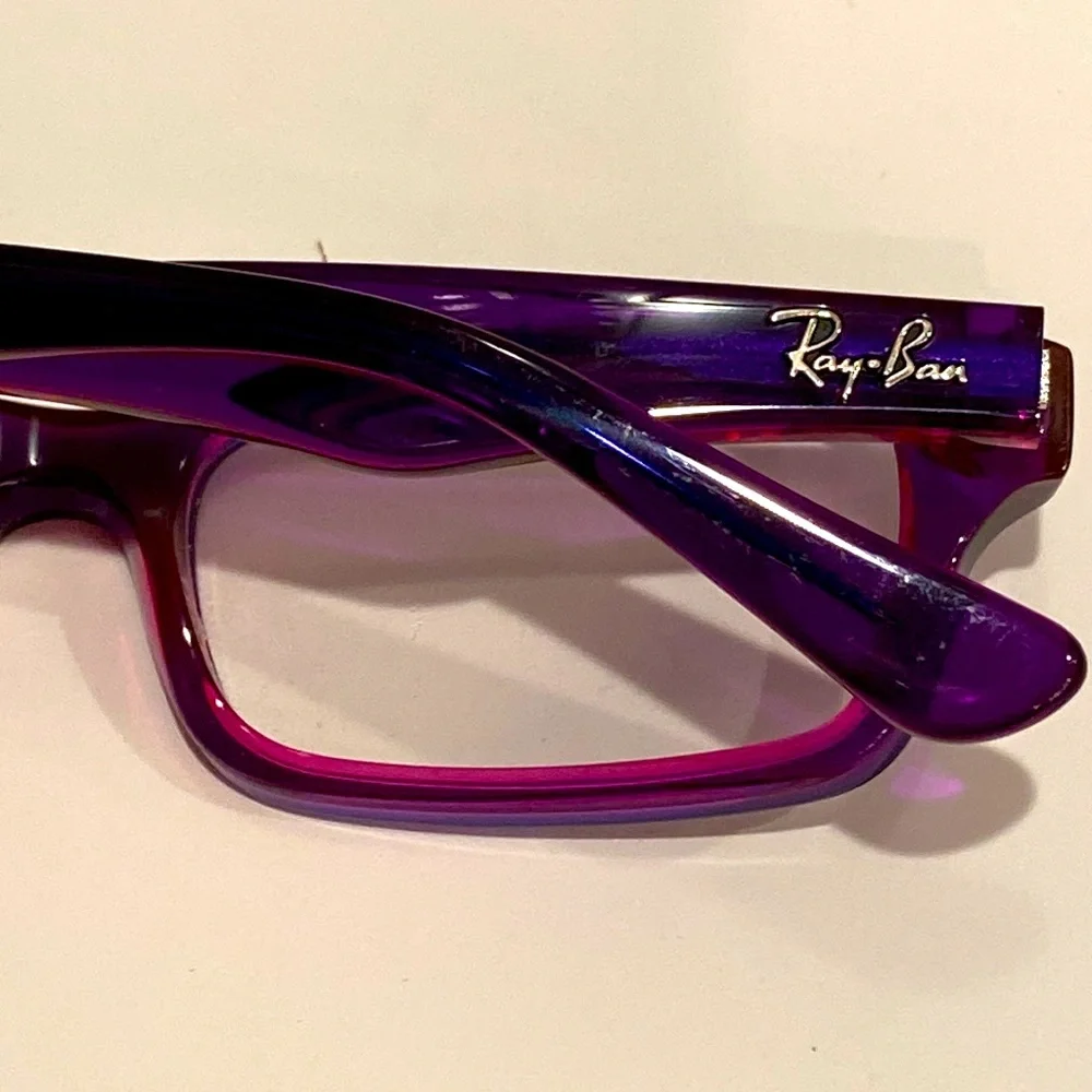 Ray Ban Wine Berry Purple Eyeglasses Frames (Kids)